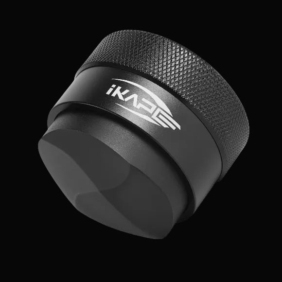 IKAPE V1 gravity coffee distributor, titanium black base