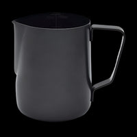 Stainless steel milk frothing pitcher, view 4