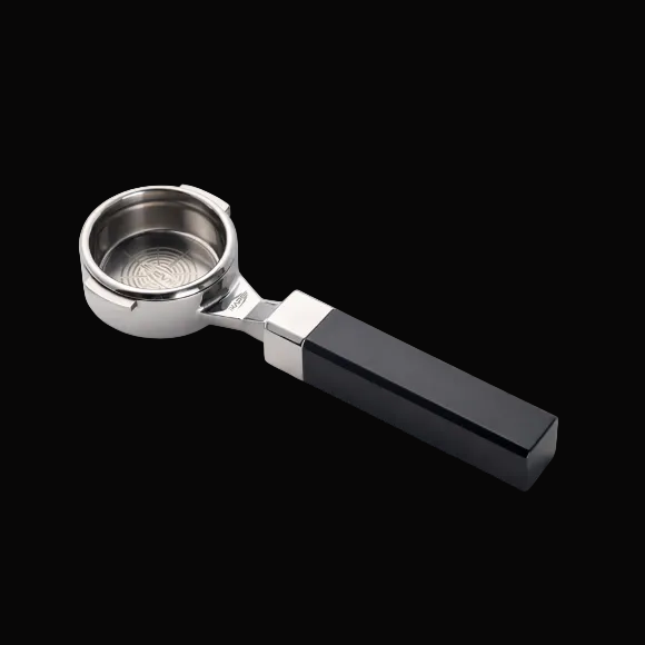IKAPE Polaris flat-bottom portafilter with convex basket, E61