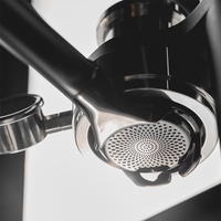 IKAPE KKLUO flat-bottom bottomless portafilter with precision basket, E61, view 3