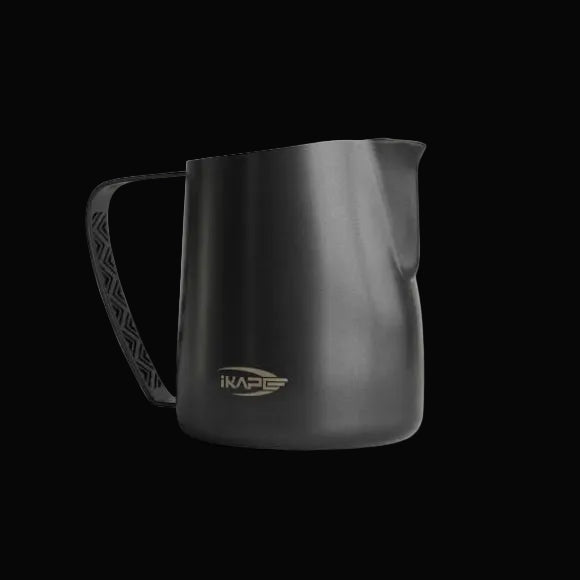 IKAPE V4 milk frothing pitcher with hollow handle, 430ml